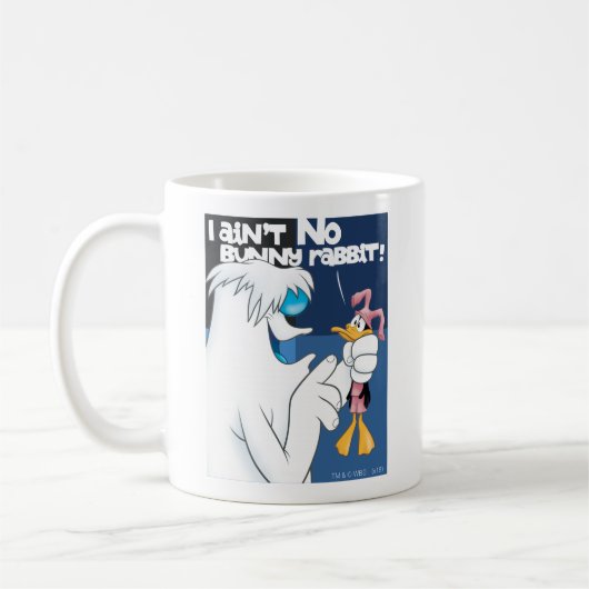 "I Ain't no Bunny Rabbit" Hugo & DAFFY DUCK™ Kaffeetasse (Links)