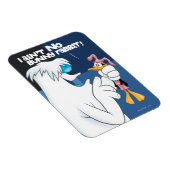 "I Ain't no Bunny Rabbit" Hugo & DAFFY DUCK™ Magnet (Rechte Seite)