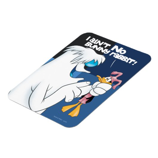 "I Ain't no Bunny Rabbit" Hugo & DAFFY DUCK™ Magnet (Linke Seite)