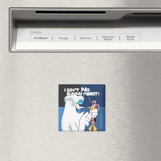"I Ain't no Bunny Rabbit" Hugo & DAFFY DUCK™ Magnet (In Situ (Geschirrspüler))