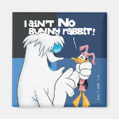 "I Ain't no Bunny Rabbit" Hugo & DAFFY DUCK™ Magnet (Vorne)