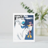 "I Ain't no Bunny Rabbit" Hugo & DAFFY DUCK™ Postkarte (Stehend Vorderseite)