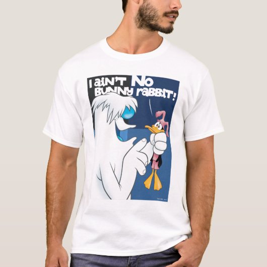 "I Ain't no Bunny Rabbit" Hugo & DAFFY DUCK™ T-Shirt (Vorderseite)