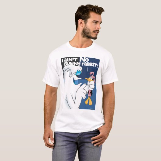 "I Ain't no Bunny Rabbit" Hugo & DAFFY DUCK™ T-Shirt (Vorne ganz)