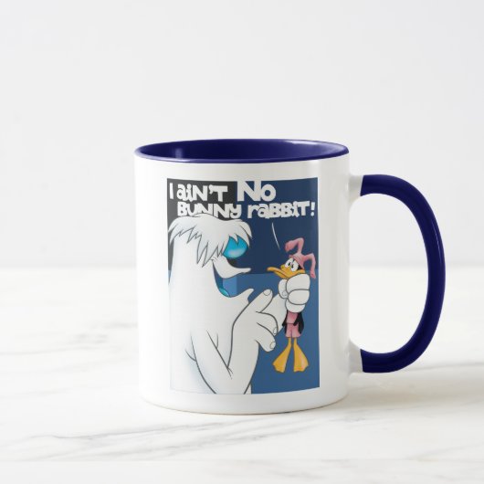 "I Ain't no Bunny Rabbit" Hugo & DAFFY DUCK™ Tasse (Rechts)
