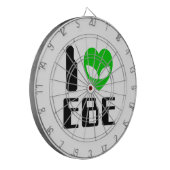I Alien Heart EBE Dartscheibe (Vorderseite Links)