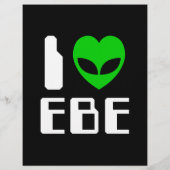 I Alien Heart EBE Flyer (Hinten)