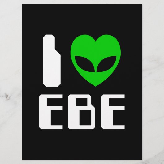 I Alien Heart EBE Flyer (Hinten)