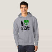 I Alien Heart EBE Hoodie (Vorne ganz)