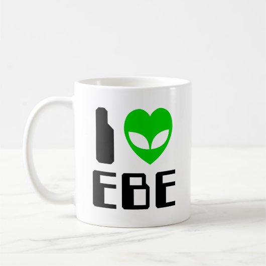 I Alien Heart EBE Kaffeetasse (Links)
