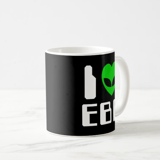 I Alien Heart EBE Kaffeetasse (VorderseiteRechts)