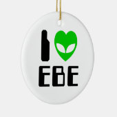 I Alien Heart EBE Keramikornament (Rechts)