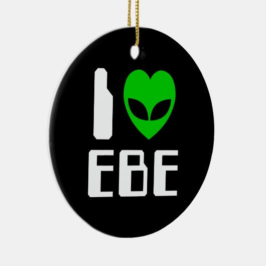 I Alien Heart EBE Keramikornament (Rechts)