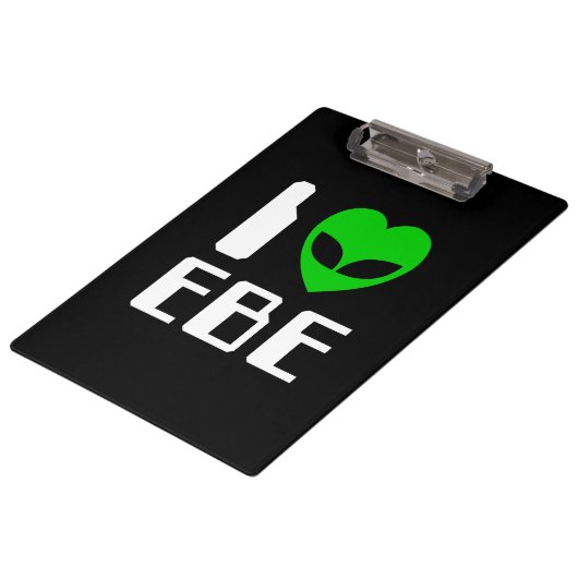 I Alien Heart EBE Klemmbrett (Schrägansicht)