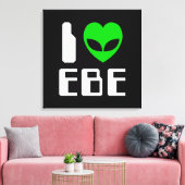I Alien Heart EBE Leinwanddruck (Insitu (Wohnzimmer))