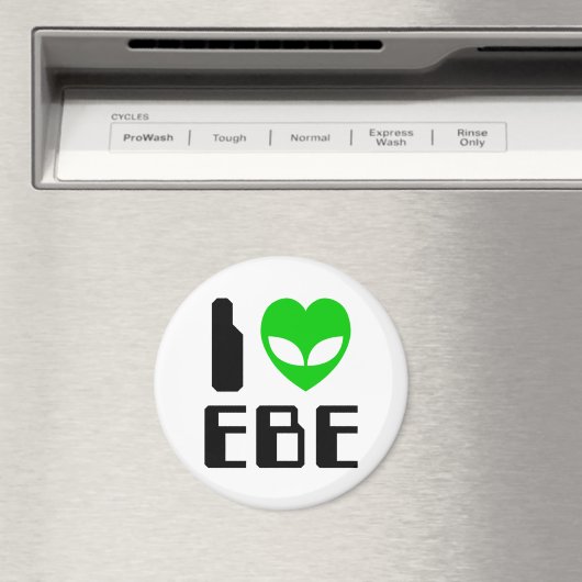 I Alien Heart EBE Magnet (In Situ (Geschirrspüler))