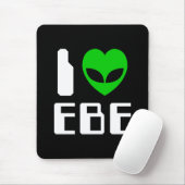 I Alien Heart EBE Mousepad (Mit Mouse)