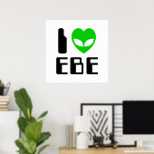 I Alien Heart EBE Poster (Heimbüro)