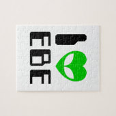 I Alien Heart EBE Puzzle (Horizontal)