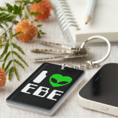 I Alien Heart EBE Schlüsselanhänger (Vorderseite rechts)