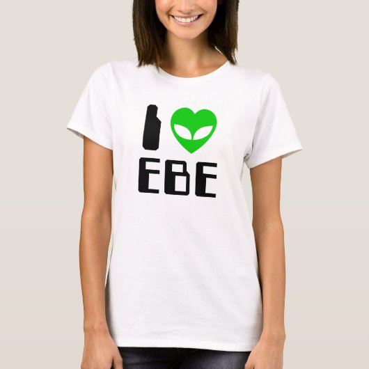 I Alien Heart EBE T-Shirt (Vorderseite)