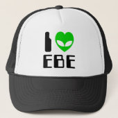 I Alien Heart EBE Truckerkappe (Vorderseite)