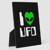 I Alien Heart UFO Fotoplatte (Seite)