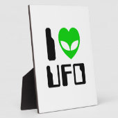 I Alien Heart UFO Fotoplatte (Seite)