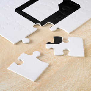 I Alien Heart UFO Puzzle