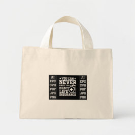 I Always Blew Up at My Work Tote Bag – Funny Graph Mini Stoffbeutel