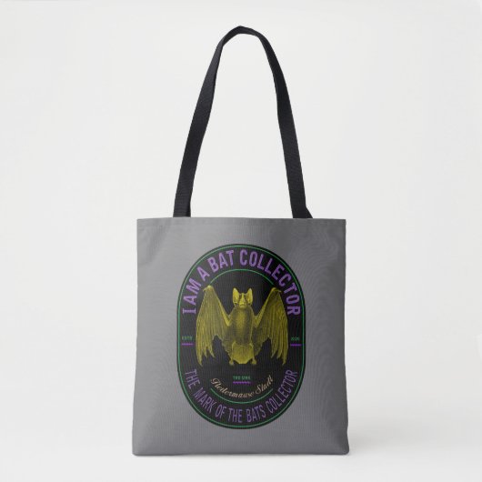 I am a bat collector crossbody bag tasche (Vorderseite)