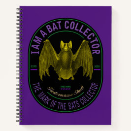 I am a bat collector notizblock