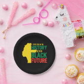 i_am_a_black_history_und_black_future_1_1 pappteller (Party)