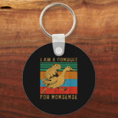 I Am A Conduit For Nonsense Capybara Goose Schlüsselanhänger (Vorderseite)