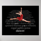 I Am A Dancer Poster (Vorne)