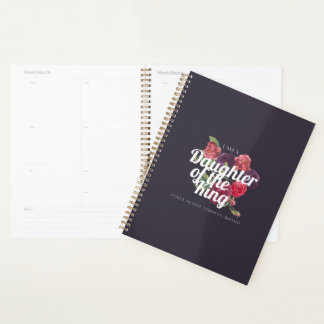 "I am a Daughter of the King" Planner Planer