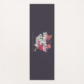 "I am a Daughter of the King" Yoga Mat Yogamatte (Vorderseite)