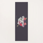 "I am a Daughter of the King" Yoga Mat Yogamatte (Rückseite)