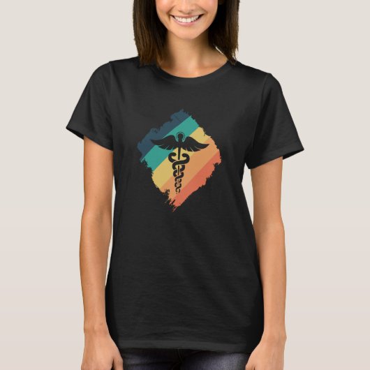I am a Doctor Profession Crest Badge T-Shirt (Vorderseite)