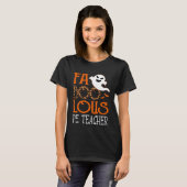 I am a faboolous PE Teacher on Halloween Party Gh T-Shirt (Vorne ganz)