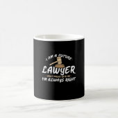 I Am A Future Lawyer Kaffeetasse (Mittel)