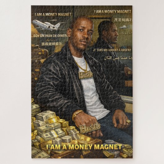 I AM A MONEY MAGNET PUZZLE (Vertikal)