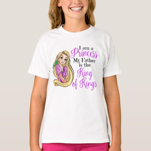 I am a princess Rapunzel kids t-shirt (Vorderseite)