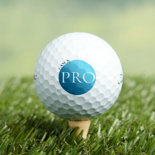 I AM A PRO - Custom Blue Golf Ball (Insitu T-Shirt)