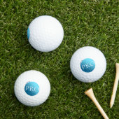 I AM A PRO - Custom Blue Golf Ball (Insitu Gras)