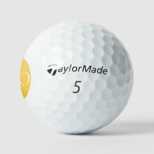 I AM A PRO | Custom Golden Golf Ball (Logo)