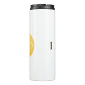 I AM A PRO | Elegant Gold Circle Motivational Mug Thermosbecher (Rückseite)