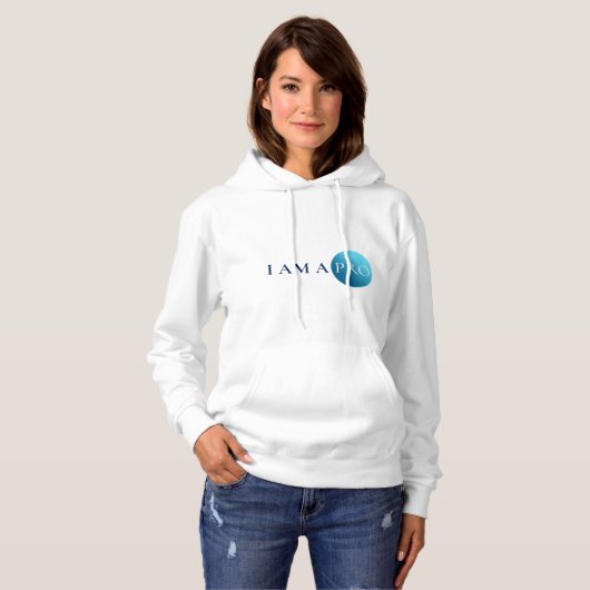 I AM A PRO | Empowerment Minimalist Hoodie (Vorne ganz)