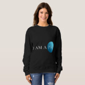 I AM A PRO | Empowerment Minimalist Sweatshirt (Vorne ganz)