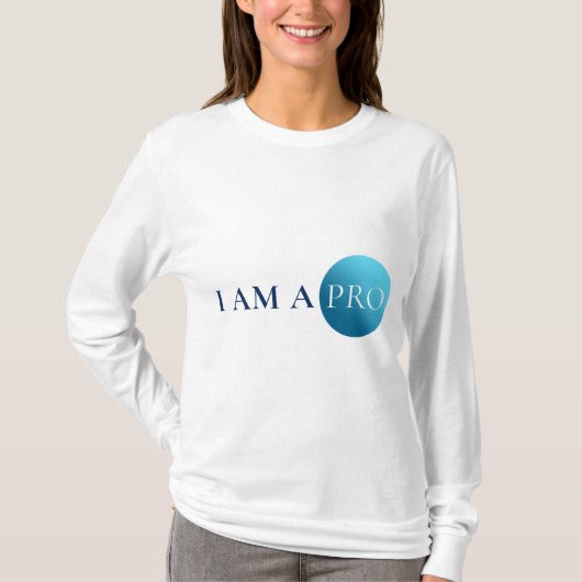 I AM A PRO | Empowerment Minimalist T-Shirt (Vorderseite)
